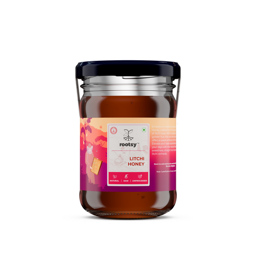 Rootsy Raw Litchi Honey (125g)